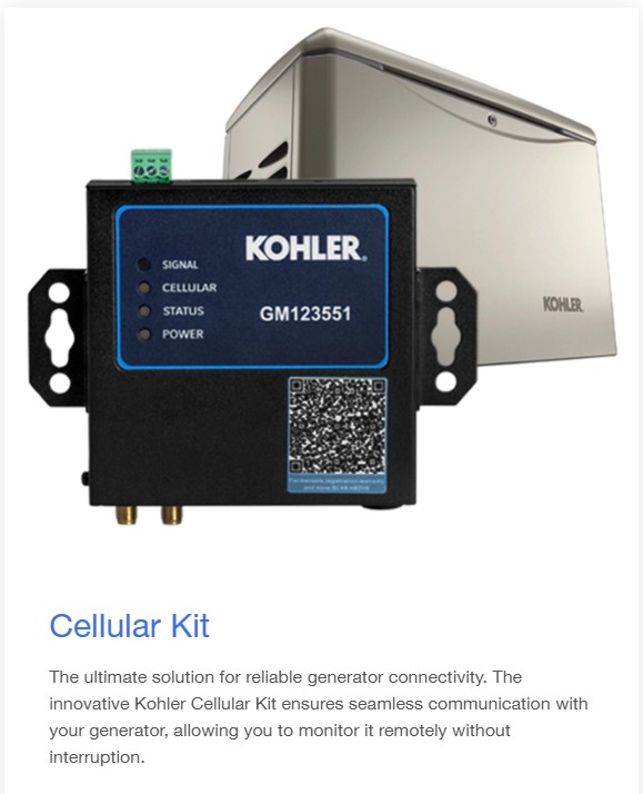 Kohler Cellular Kit